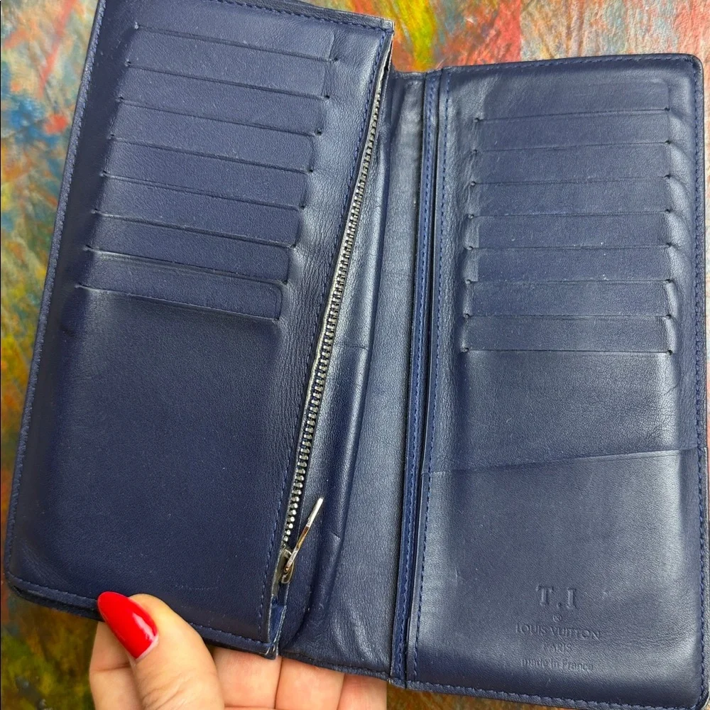 LOUIS VUITTON Monogram V Signature Wallet Long Wallet Vintage Portefeuille LV